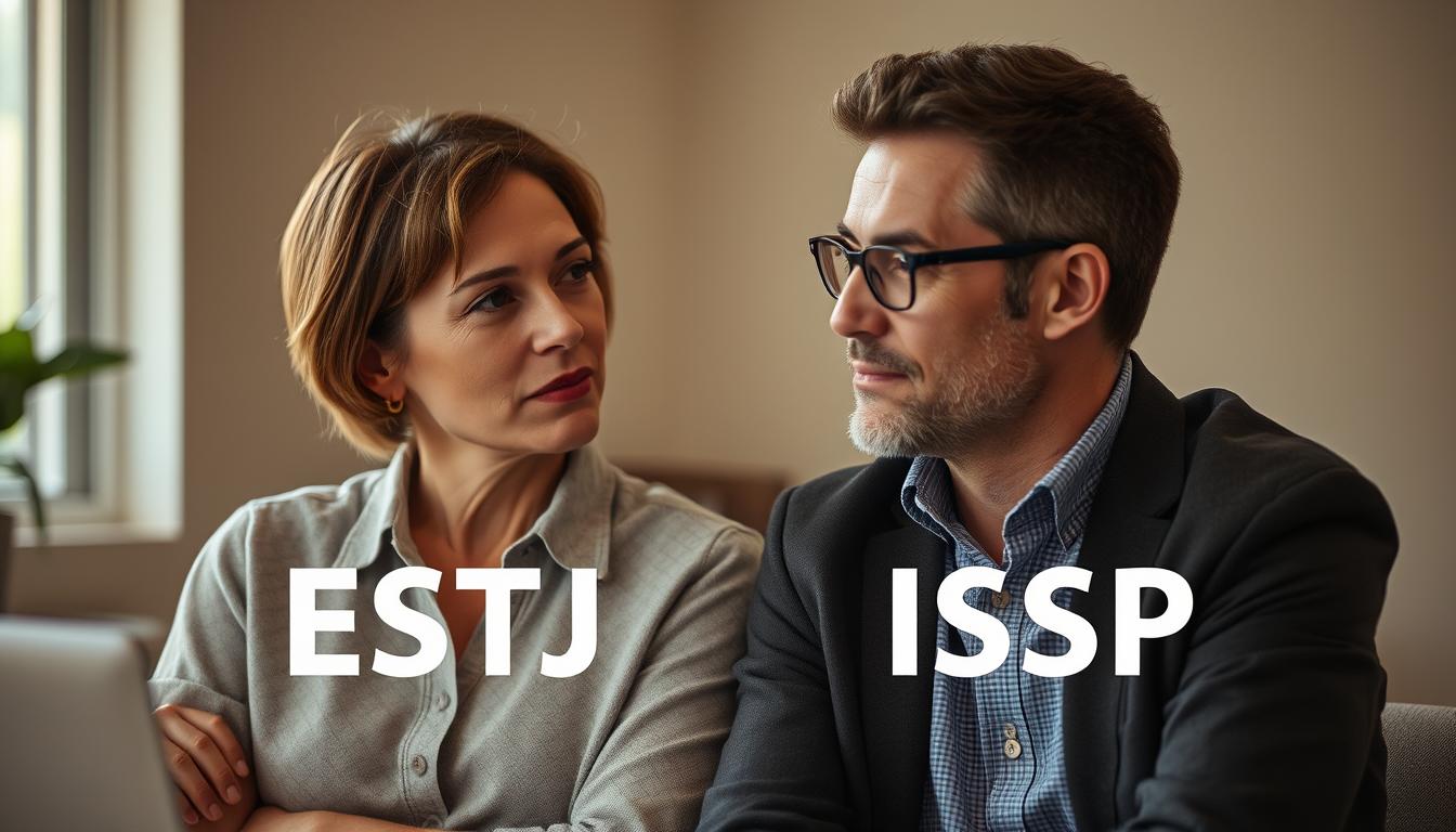 estj とisfp