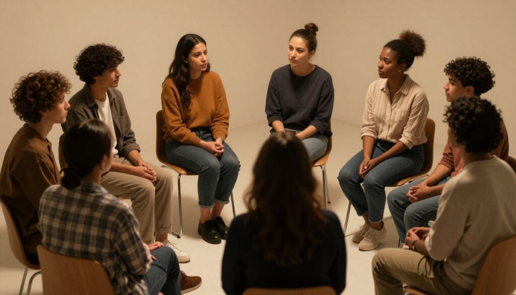 理解し合える仲間との絆を表現するイメージ