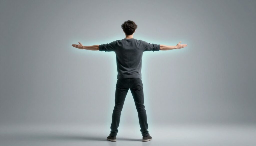 健全な境界線とバランスを表現するイメージ