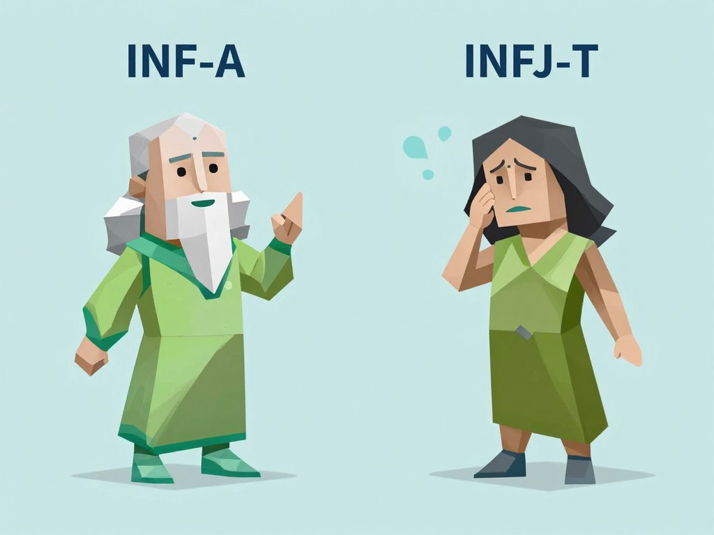 ストレス状況に対処するINFJ-A型とINFJ-T型の違い