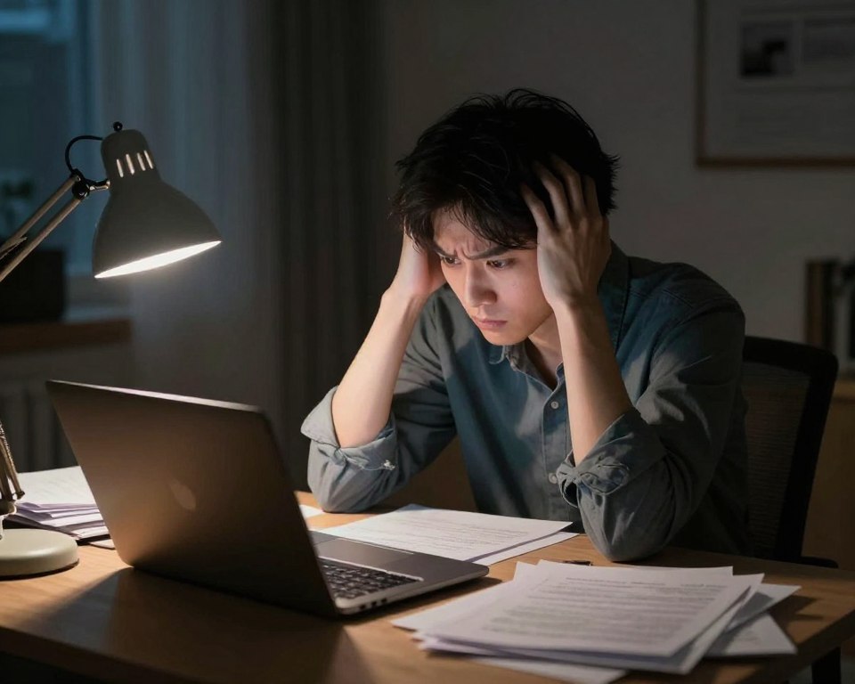 完璧主義で悩むINFJ-Tのイメージ