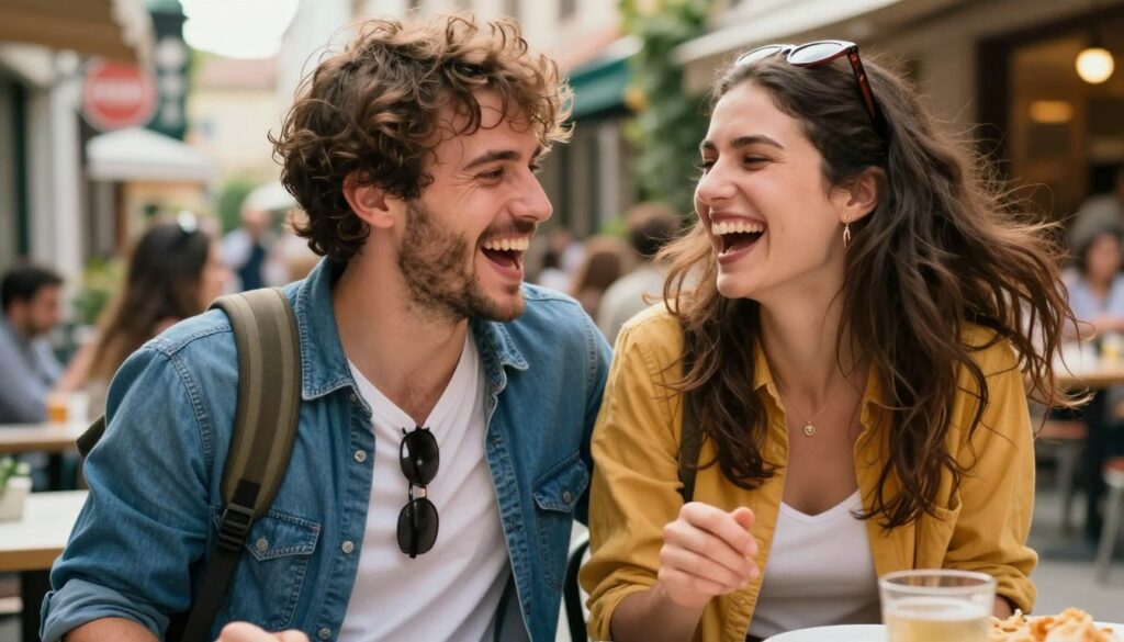 ENTPの恋愛スタイルを表現する活発なイメージ