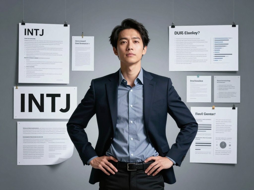 INTJの特徴を表す戦略的で目標志向の人物