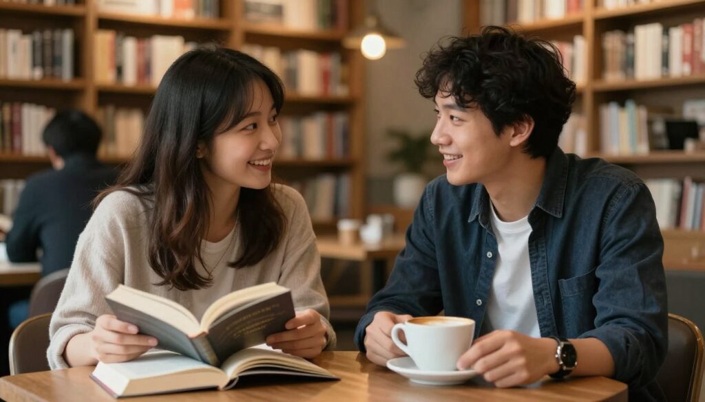 INTJとINFPが一緒に質の高い時間を過ごしている様子