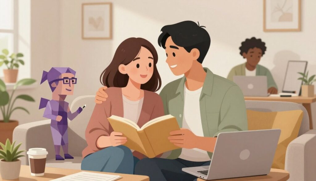 幸せなカップルのイメージ