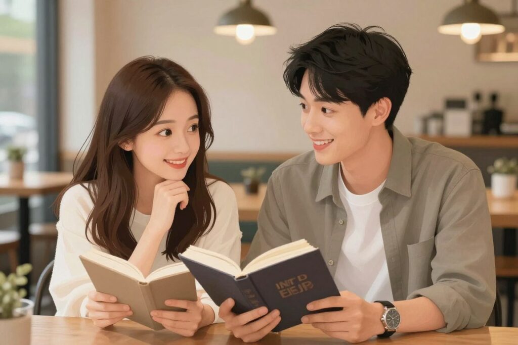 INTPとESFJのカップルイメージ