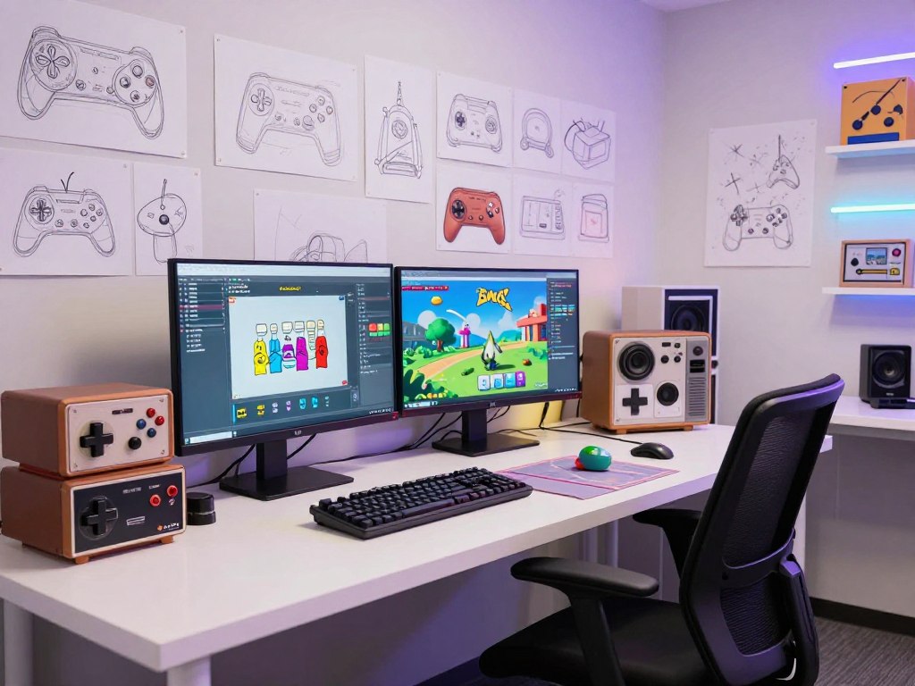 ゲーム開発のクリエイティブな環境