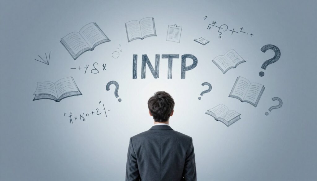 INTPタイプの特徴を表すイメージ