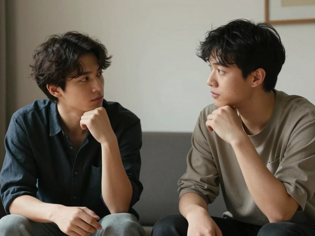 INTPとINTJが対話している様子