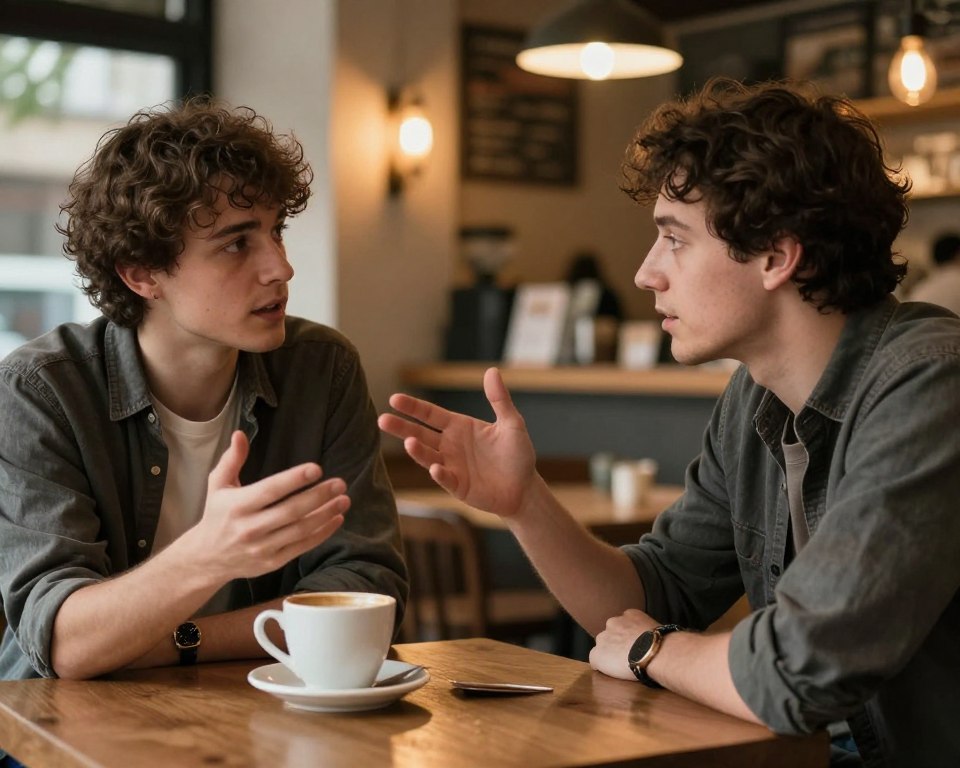 INTPとINFJのコミュニケーションイメージ