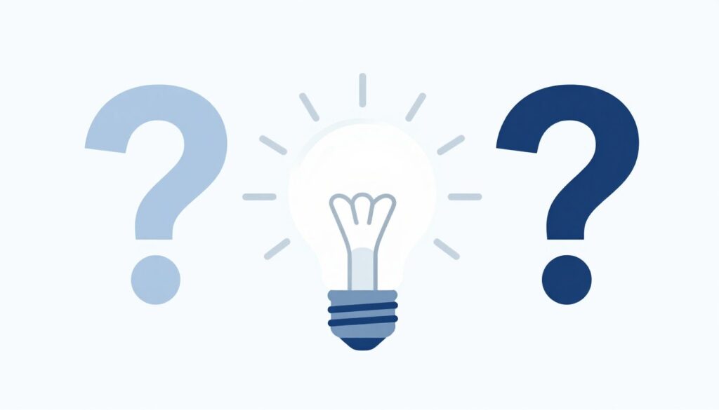 質問と回答を表現するQ&Aのイメージ