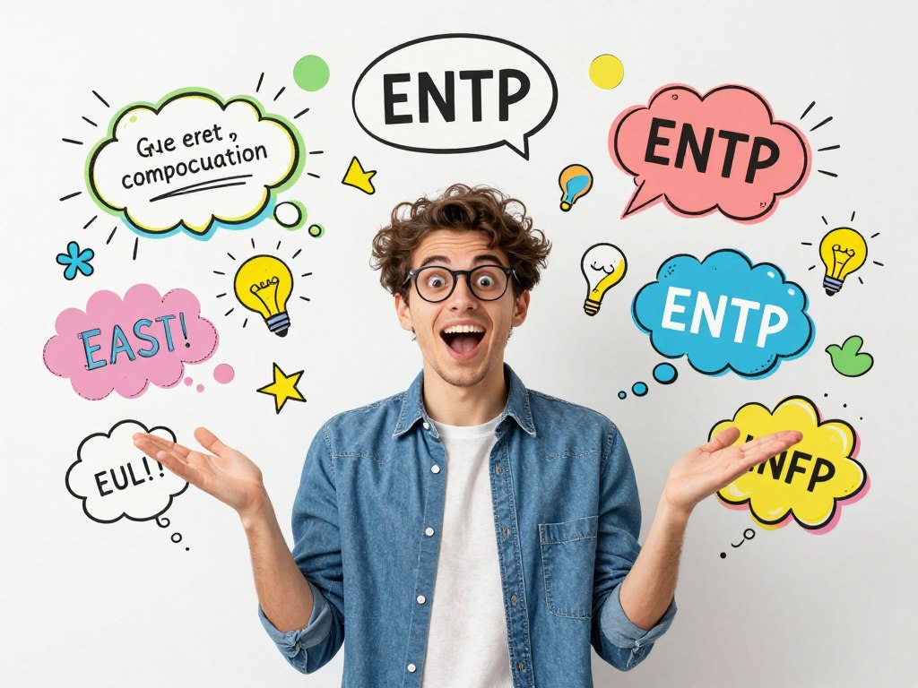 entp 性格タイプを表現するイメージ