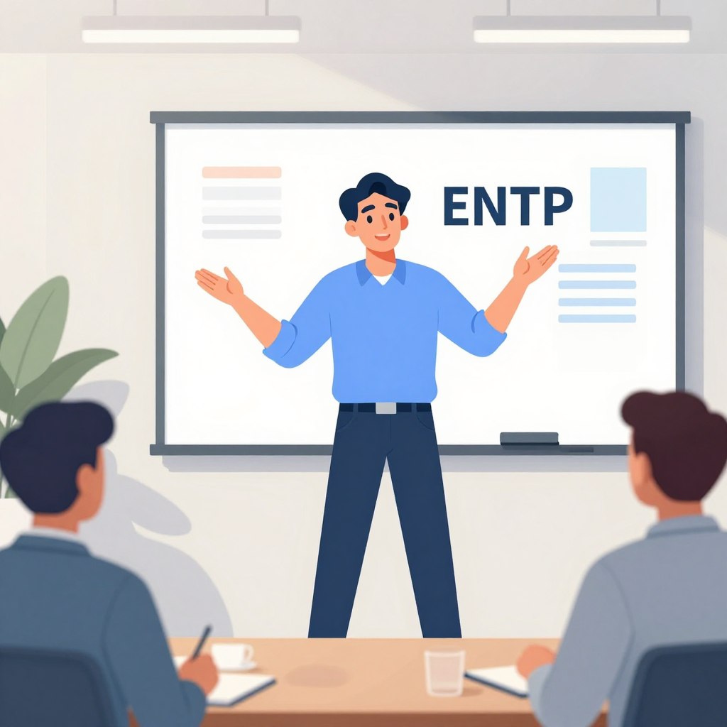 起業家としてのENTPイメージ