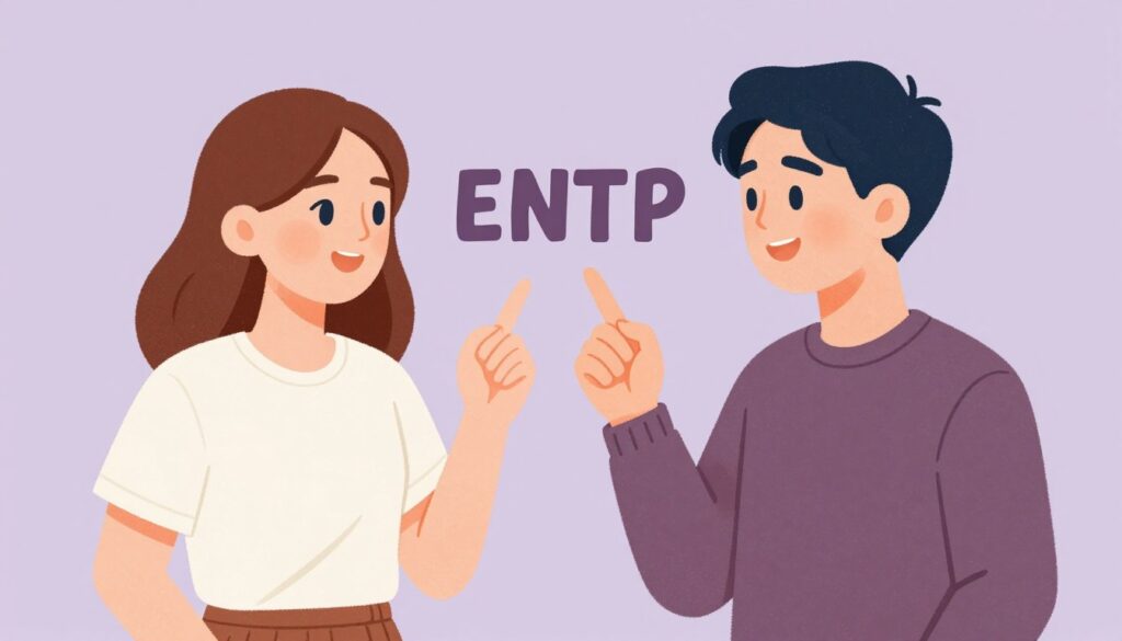 ENTPとの良好な関係イメージ