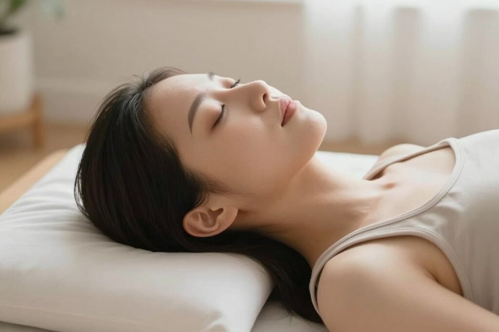 リラックスするISFP-Aのイメージ