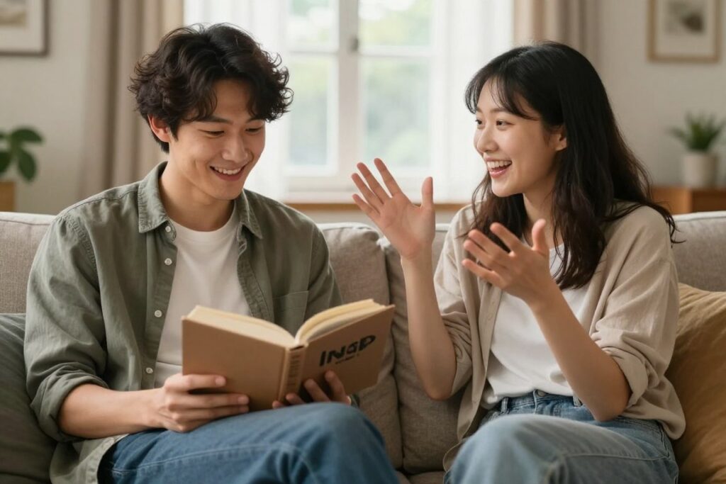 幸せなINTPとESFPカップル