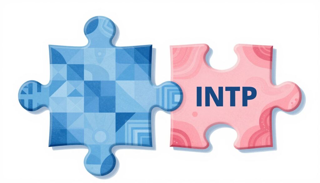 INTPとINFPの相性を示す図
