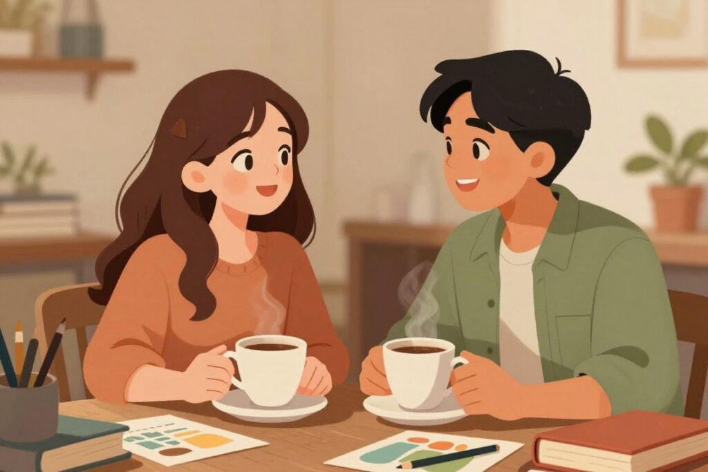 ENTPとINFPカップルの幸せな瞬間
