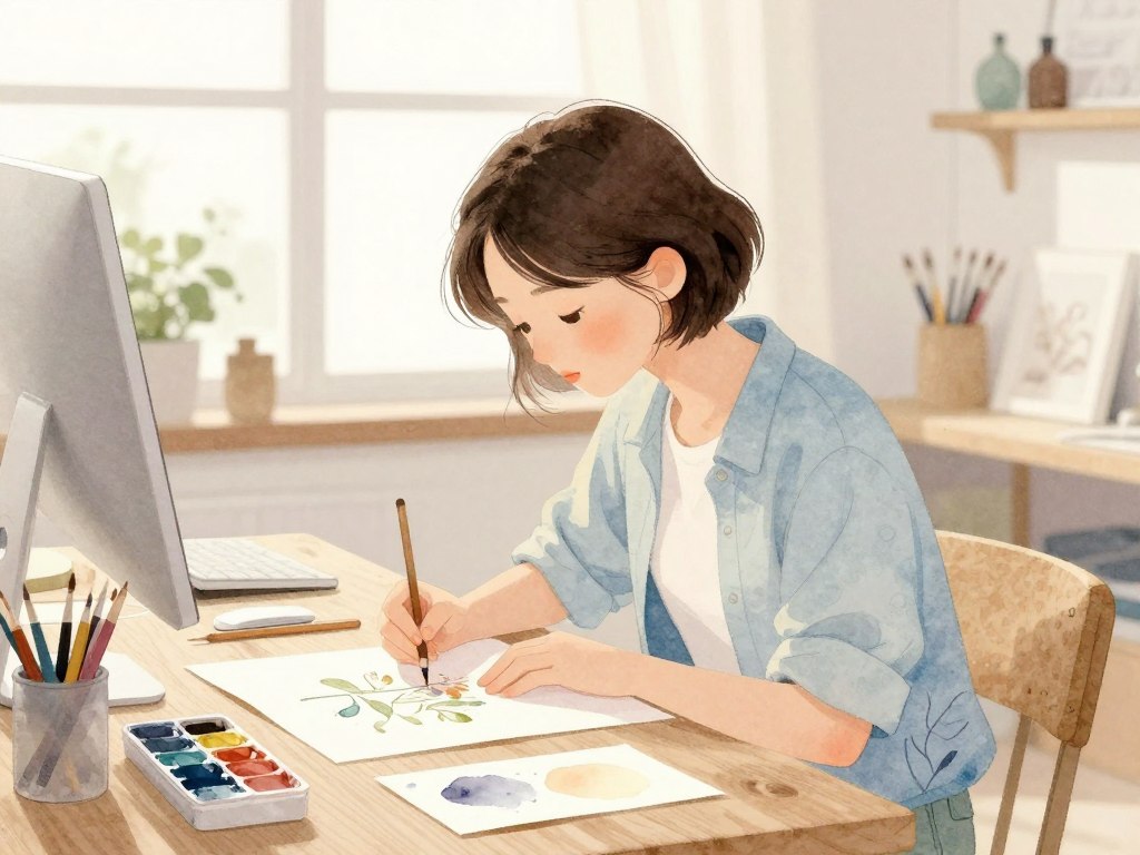 isfp 性格タイプを表現するイメージ