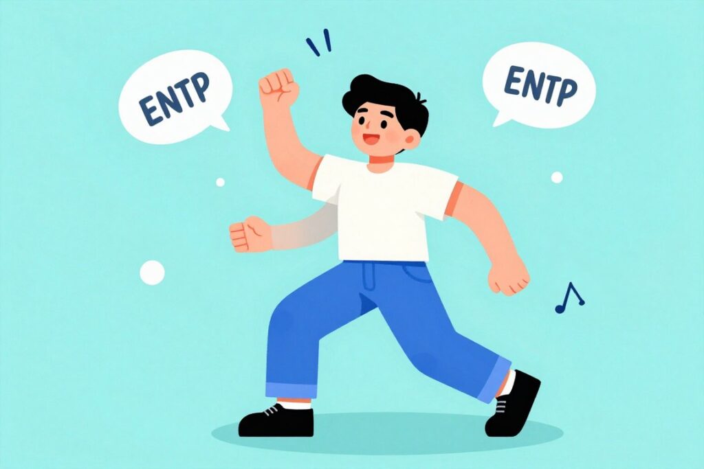 即興で動くENTPイメージ