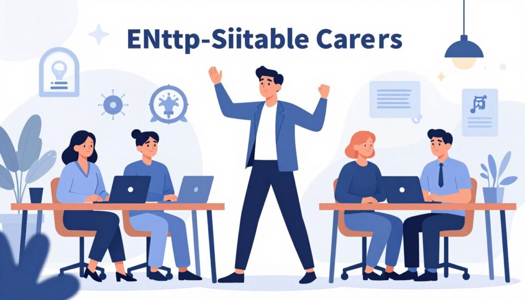 ENTPに適した職業イメージ