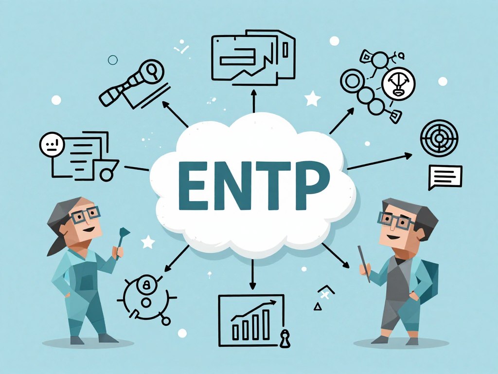 ENTPの論理的思考イメージ