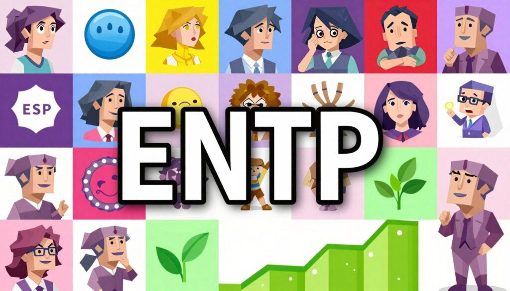 ENTPキャラの魅力まとめイメージ