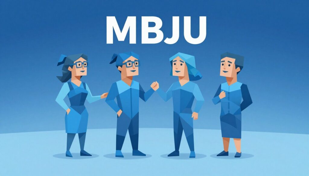 MBTI青タイプの理解と成長を表現した最終イメージ