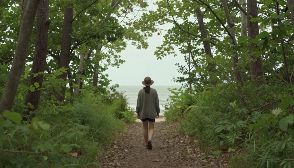 自然の中で癒されるISFP-A