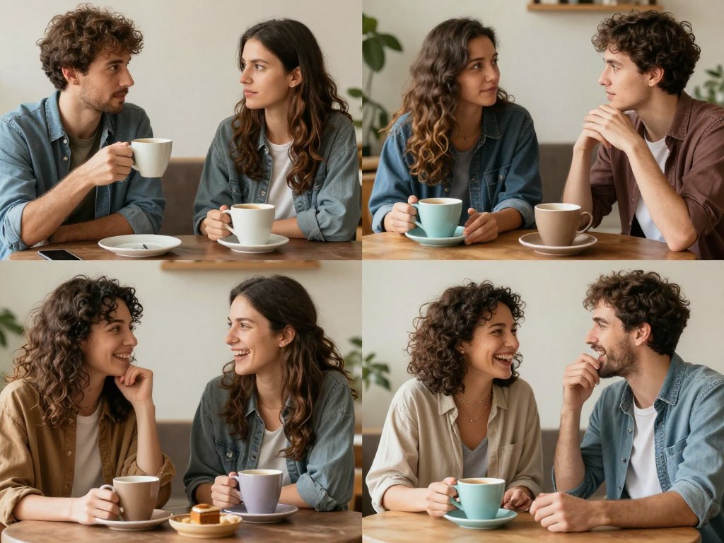 ENTP×INFPカップルの実際の体験を表すイメージ